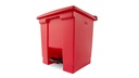 BOTE 8 GAL  6143 C/PEDAL ROJO