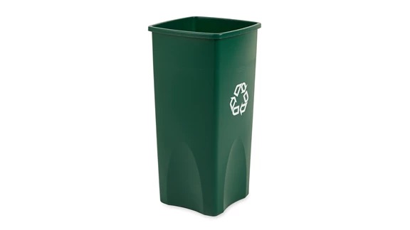 BOTE P/BASURA 23 GAL 3569-07 RECICLAJE VERDE