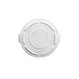 TAPA P/BOTE DE 55 GAL 2654 BLANCO RUBBERMAID