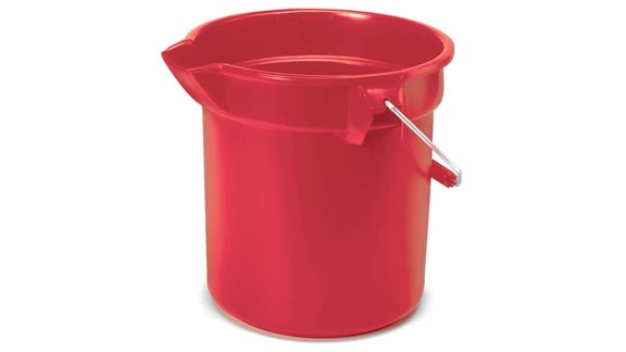 CUBETA DE PLASTICO 14QT  2614 ROJA