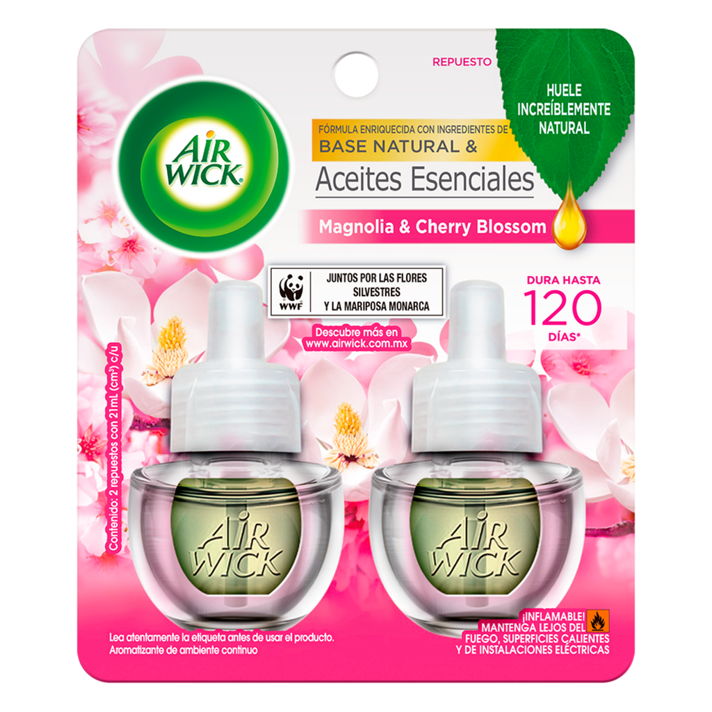 AIRWICK REPUESTO C/2 MAGNOLIA CHERRY