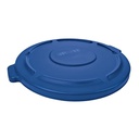 TAPA P/BOTE BRUTE DE  BASURA DE 44 GAL AZUL RCP 1779636