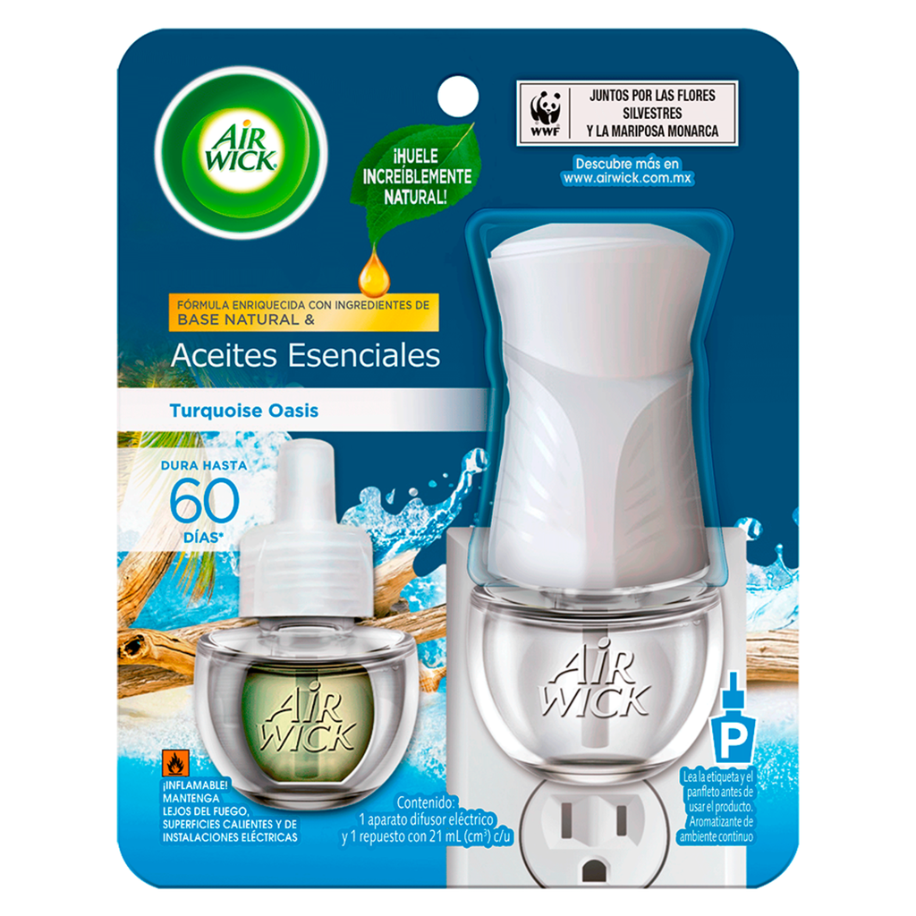 AIRWICK COMPLETO TURQUESA OASIS