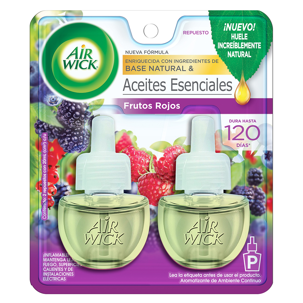 AIRWICK REPUESTO C/2 FRUTOS ROJOS