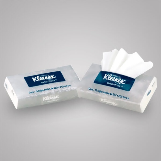[PFKSP192] PAÑUELO FACIAL KLEENEX SELLA-PACK C/192 89327