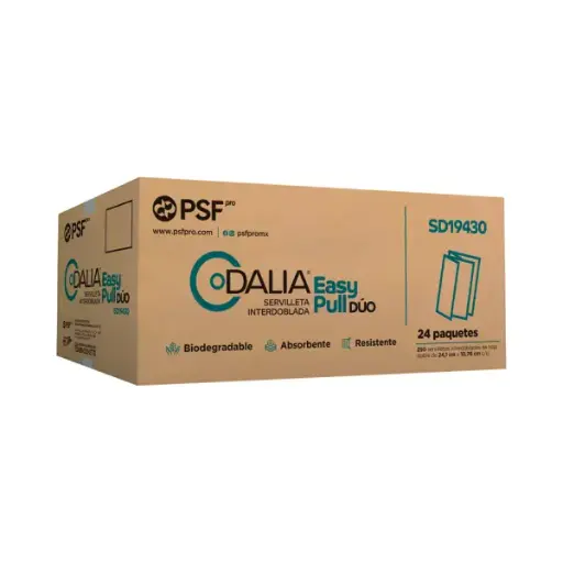 [PSFDEP] SERVILLETA  DALIA EASY PULL DUO 24/250 SD19430