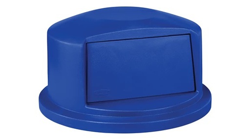 [RCP1829398] TAPA DOMO 32 GAL AZUL 1829398 RUBBERMAID