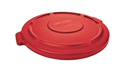 [RCP2645R] TAPA P/BOTE DE BASURA 44 GAL 2645 ROJO