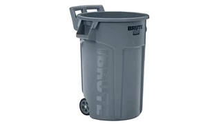 [2131929] BOTE BRUTE P/BASURA 44 GAL GRIS C/RUEDAS 2131929