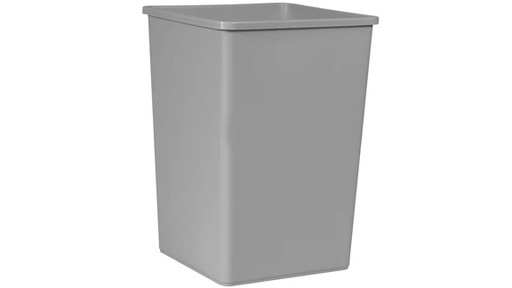 [RCP3958] BOTE P/BASURA 35 GAL RUBBERMAID 3958 GRIS