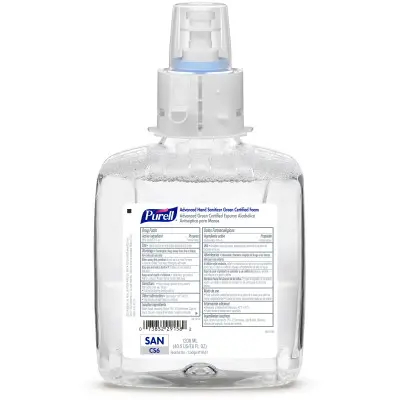 [GOJ655102] SANITIZANTE EN ESPUMA 6551-02 DE 1200ML CS6 CERT. VERDE